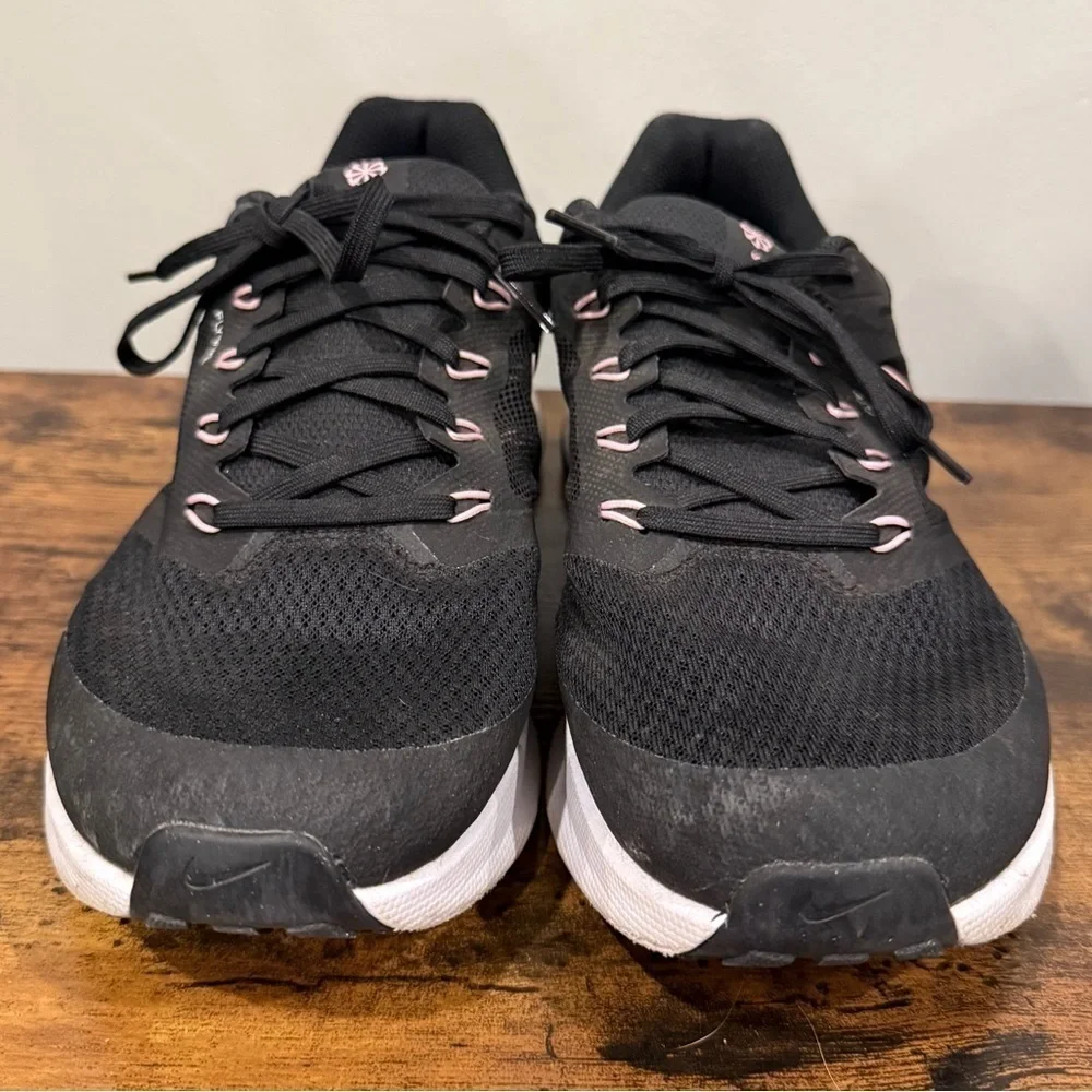 Nike Swift 3 Flywire Women’s Black White Pink Running Shoes Size 10